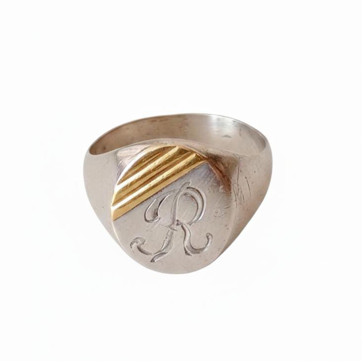 Anillo Plata 925 Y Oro